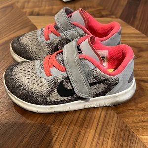 Nike Free RN toddler girls shoes, size 9C